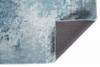 6' x 9' Blue Abstract Dhurrie Area Rug