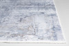 6' x 9' Gray Abstract Dhurrie Polyester Area Rug
