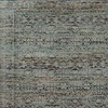 6' x 9' Blue & Purple Oriental Power Loom Stain Resistant Area Rug