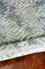 6' x 9' Polyester Sand Silver Area Rug