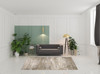 6' x 9' Beige Grey Ivory Tan & Brown Abstract Power Loom Stain Resistant Area Rug