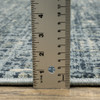 6' x 9' Dark Blue Light Blue Grey Ivory and Beige Abstract Power Loom Area Rug