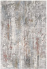 7' x 10' Gray Abstract Pattern Area Rug