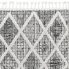 7' x 10' Ivory Hand Woven Wool and Jute Indoor Area Rug