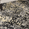 7' x 10' Cream Damask Power Loom Area Rug