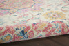 7' x 10' Pink and Ivory Southwestern Dhurrie Area Rug