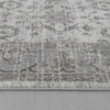 7' x 10' Grey Oriental Area Rug