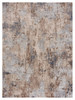 7' x 10' Beige and Ivory Abstract Area Rug