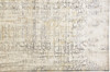 7' x 10' Ivory and Gray Abstract Stain Resistant Area Rug