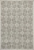 7' x 11' Grey Geometric Trellis UV Treated Indoor Area Rug