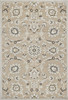 7' x 11' Beige or Grey Floral Vines UV Treated Indoor Area Rug