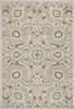 7' x 11' Beige or Grey Floral Vines UV Treated Indoor Area Rug