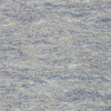 7 x 9 Wool and Viscose Ocean Blue Area Rug