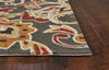 7' x 9' UV Treated Polypropylene Taupe Area Rug