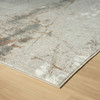 7' x 9' Beige Gray and Brown Abstract Area Rug