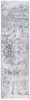 8' x 10' Gray Abstract Dhurrie Rectangle Polyester Area Rug