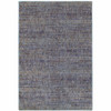 8' x 10' Gold Rust Brown and Ivory Power Loom Stain Resistant Area Rug