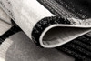8' x 10' Gray Abstract Dhurrie Polypropylene Rectangle Area Rug