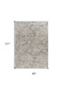 8' x 10' Beige Abstract Stain Resistant Area Rug