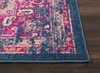 8' x 10' Blue Power Loom Area Rug