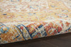 8' x 10' Yellow and Ivory Power Loom Area Rug