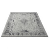 8' x 10' Gray Medallion Area Rug