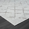 8' x 10' Cream Geometric Area Rug