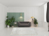 8' x 10' Cream Diamond Rectangle Area Rug