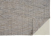 8' x 10' Gray & Blue Abstract Hand Woven Area Rug