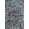 8' x 10' Blue Chaotic Strokes Area Rug
