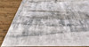 8' x 10' Gray Taupe and Ivory Abstract Hand Woven Area Rug