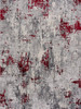 8' x 10' Red Abstract Dhurrie Polypropylene Area Rug