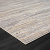 8' x 10' Gray Abstract Polyester Rectangle Area Rug