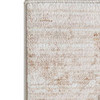 8' x 10' Beige Abstract Rectangle Polyester Area Rug