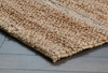 8' x 10' Gray Striped Hand Loomed Area Rug