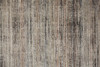 8' x 10' Ivory Gray and Black Abstract Distressed Area Rug with Fringe