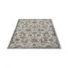 8' x 10' Gray Floral Rectangle Area Rug