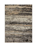 8' x 10' Beige and Black Abstract Desert Area Rug