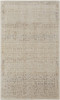 8' x 10' Ivory Tan and Gray Abstract Power Loom Distressed Area Rug