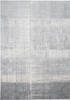 8' x 10' White Gray and Blue Abstract Area Rug