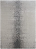 8' x 10' Ivory Gray and Black Abstract Power Loom Area Rug