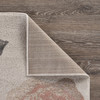 8' x 10' Gray Dhurrie Area Rug