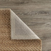 8' x 10' Natural Dhurrie Hand Woven Area Rug