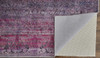 8' x 10' Pink and Purple Floral Power Loom Area Rug