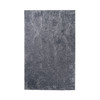 8' x 10' Grey Shag Stain Resistant Area Rug