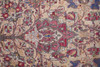 8' x 10' Red Tan & Pink Floral Power Loom Area Rug