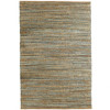 8' x 10' Natural Dhurrie Hand Woven Rectangle Area Rug