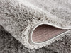 8' x 11' Ivory Modern Solid Shag Area Rug