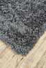 8' x 11' Gray Shag Tufted Handmade Stain Resistant Area Rug