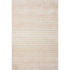 8' x 11' Beige Abstract Distressed Area Rug